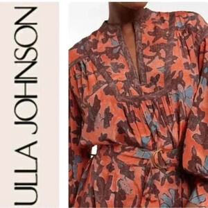 - Ulla Johnson dress Taiana floral printed midi dress- NWT Amaryllis.Size 4 $765